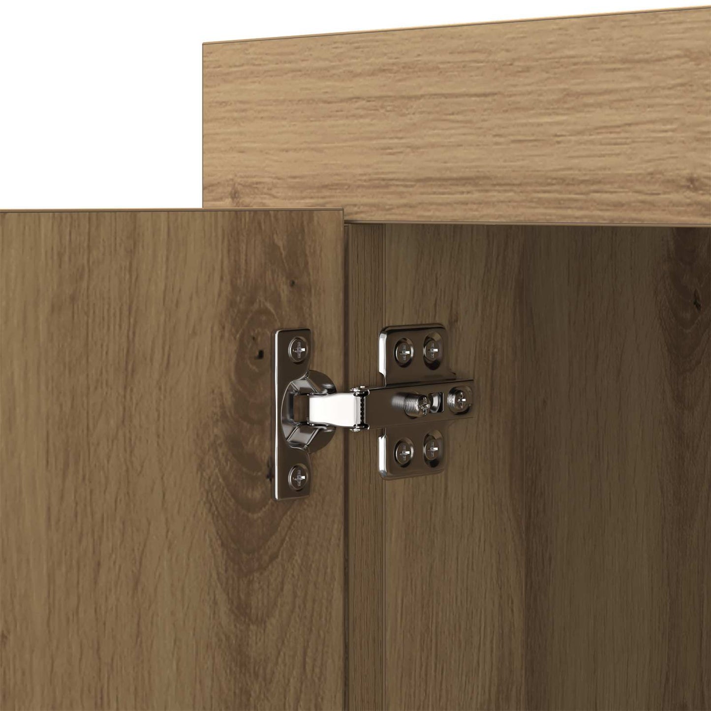 Dressoir Artisan Eiken 80 x 40 x 75 cm Bewerkt hout is nu te koop bij PeponiXL, paradijselijk wonen!