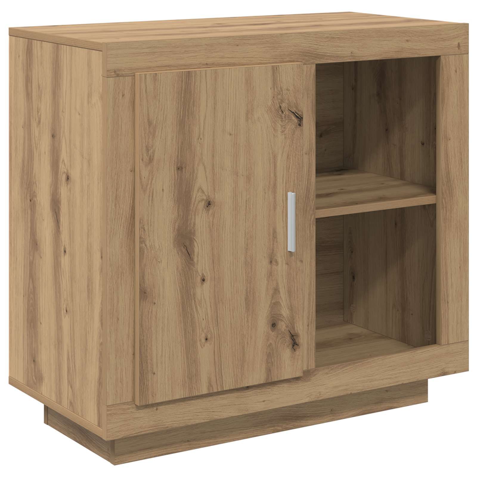 Dressoir Artisan Eiken 80 x 40 x 75 cm Bewerkt hout is nu te koop bij PeponiXL, paradijselijk wonen!