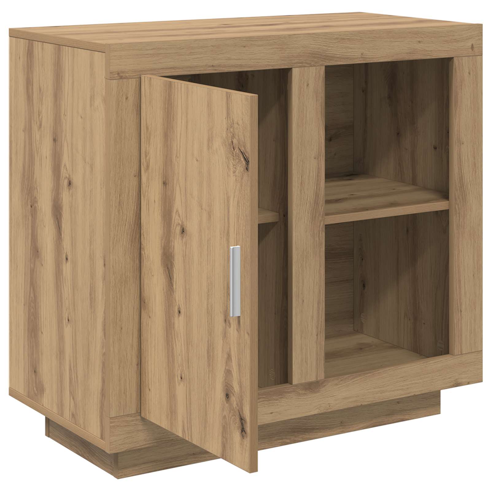 Dressoir Artisan Eiken 80 x 40 x 75 cm Bewerkt hout is nu te koop bij PeponiXL, paradijselijk wonen!