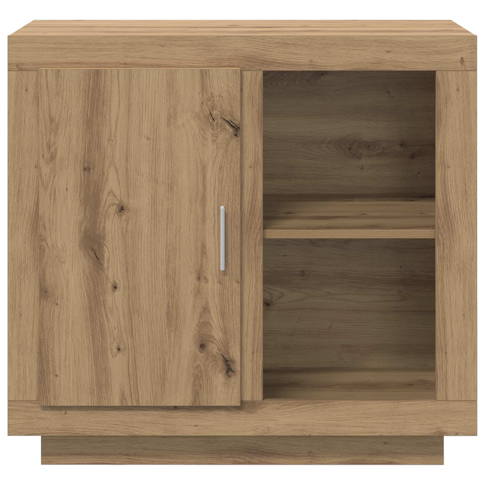 Dressoir Artisan Eiken 80 x 40 x 75 cm Bewerkt hout is nu te koop bij PeponiXL, paradijselijk wonen!