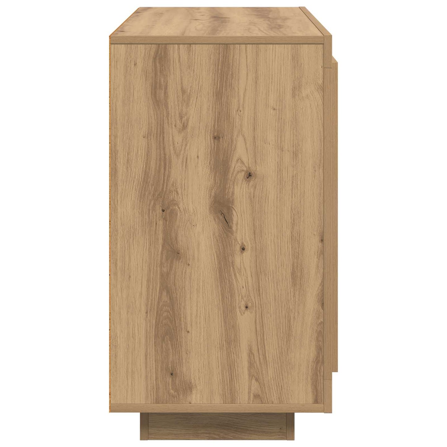 Dressoir Artisan Eiken 80 x 40 x 75 cm Bewerkt hout is nu te koop bij PeponiXL, paradijselijk wonen!