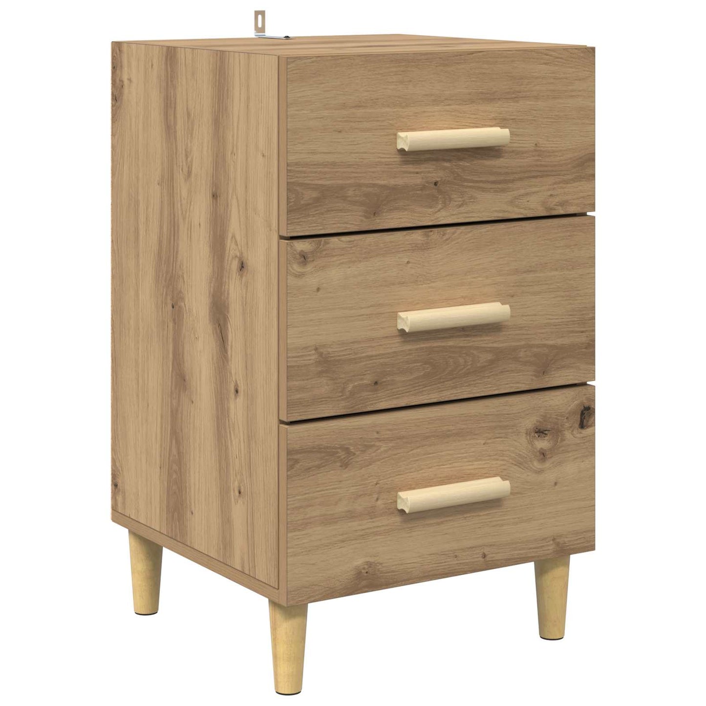 Nachtkastje Artisan Eiken 40 x 40 x 66 cm Bewerkt hout is nu te koop bij PeponiXL, paradijselijk wonen!
