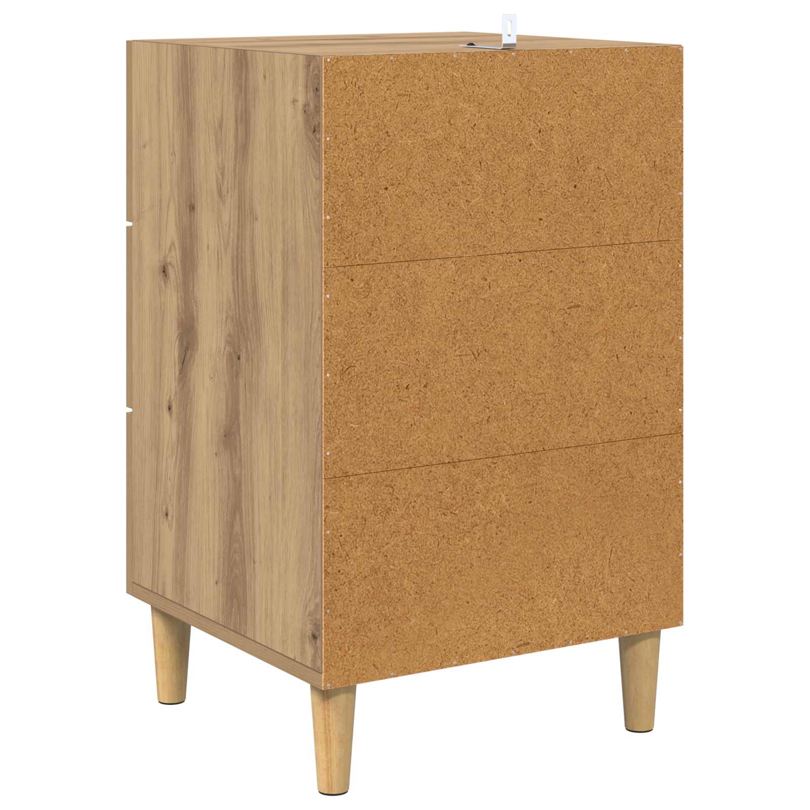 Nachtkastje Artisan Eiken 40 x 40 x 66 cm Bewerkt hout is nu te koop bij PeponiXL, paradijselijk wonen!