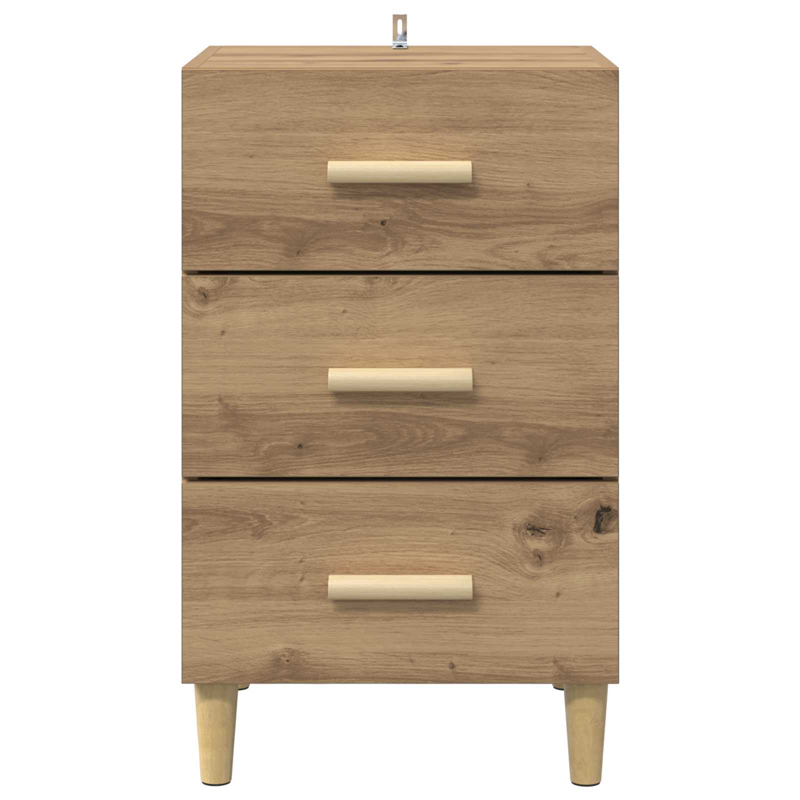 Nachtkastje Artisan Eiken 40 x 40 x 66 cm Bewerkt hout is nu te koop bij PeponiXL, paradijselijk wonen!
