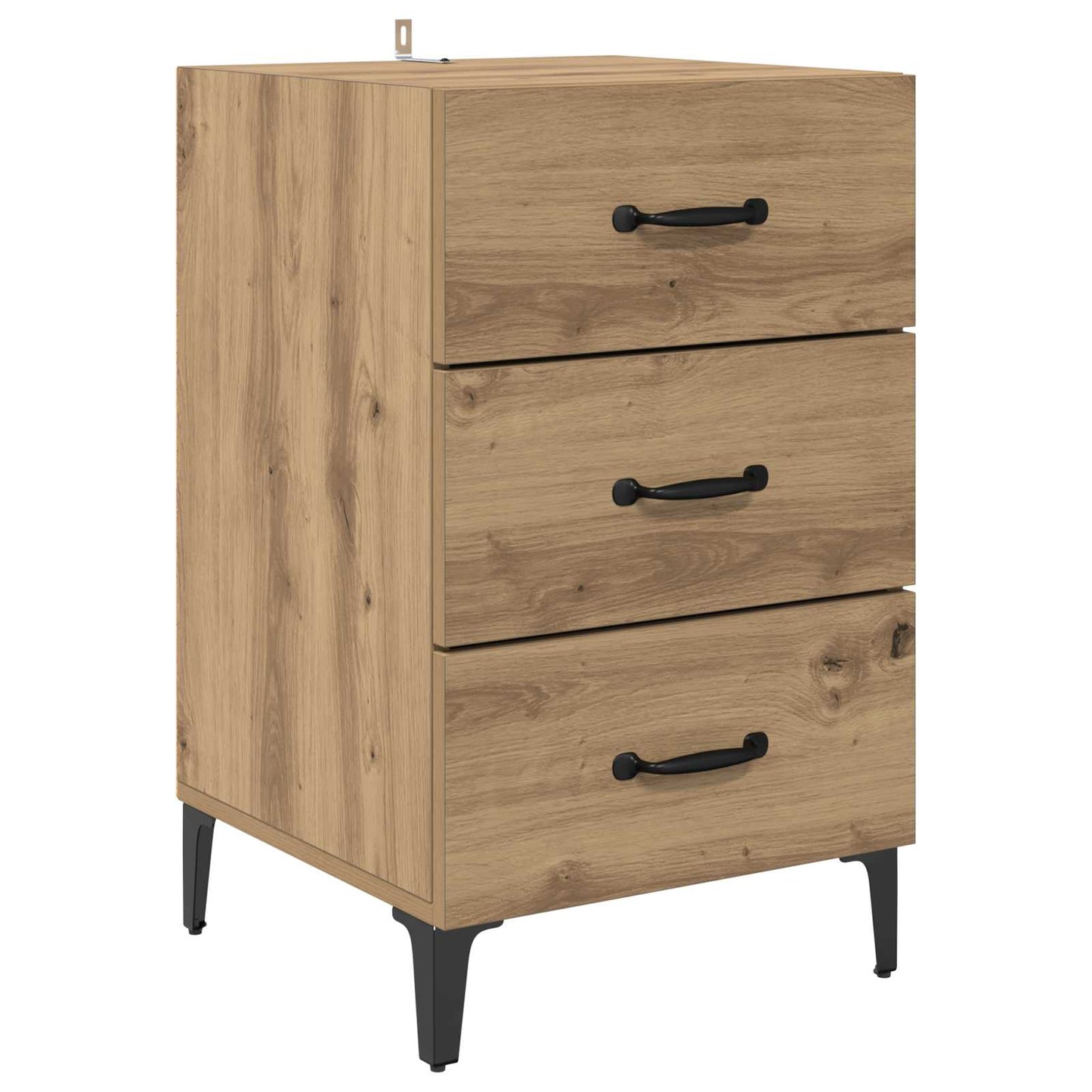 Nachtkastje Artisan Eiken 40 x 40,5 x 66 cm Bewerkt hout is nu te koop bij PeponiXL, paradijselijk wonen!