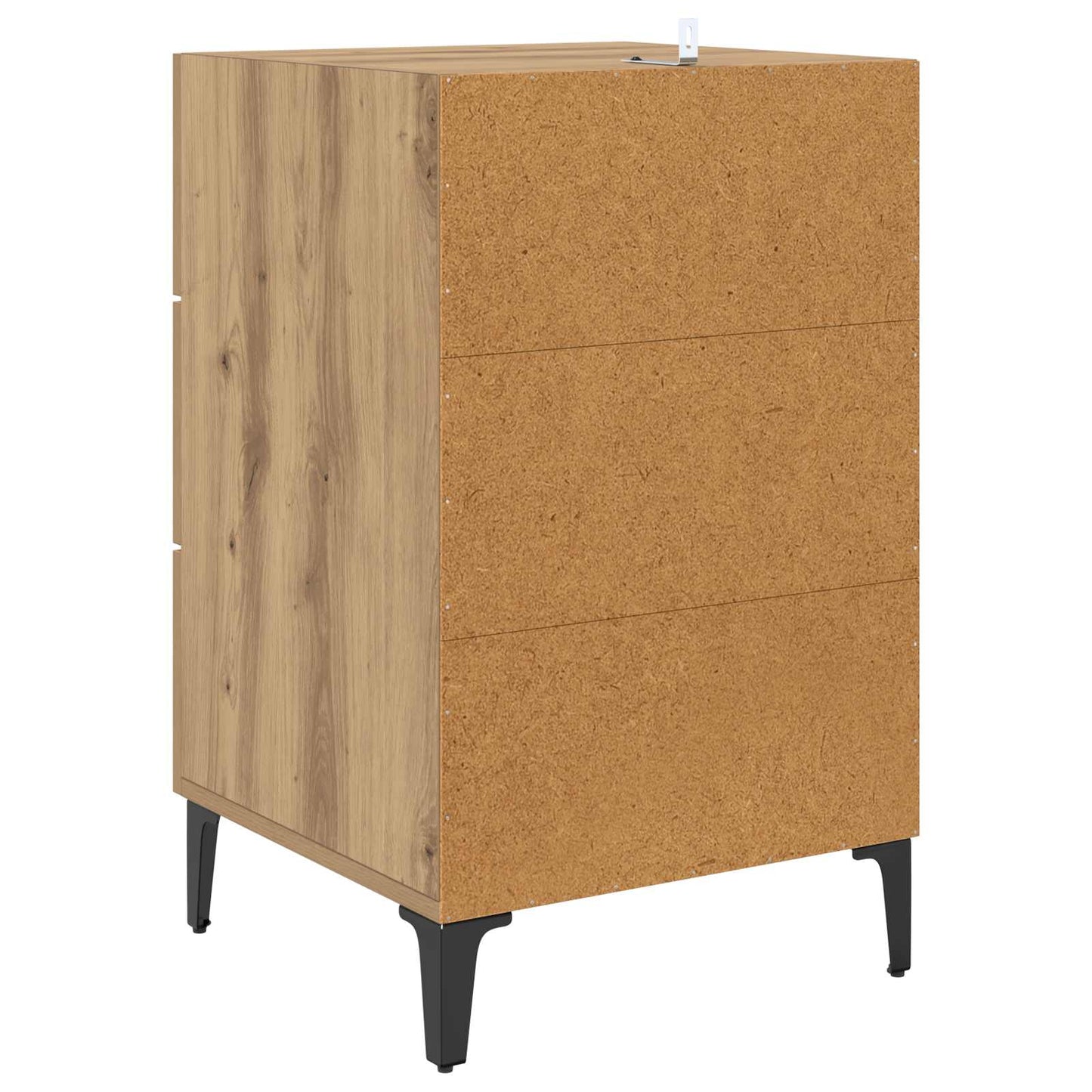Nachtkastje Artisan Eiken 40 x 40,5 x 66 cm Bewerkt hout is nu te koop bij PeponiXL, paradijselijk wonen!