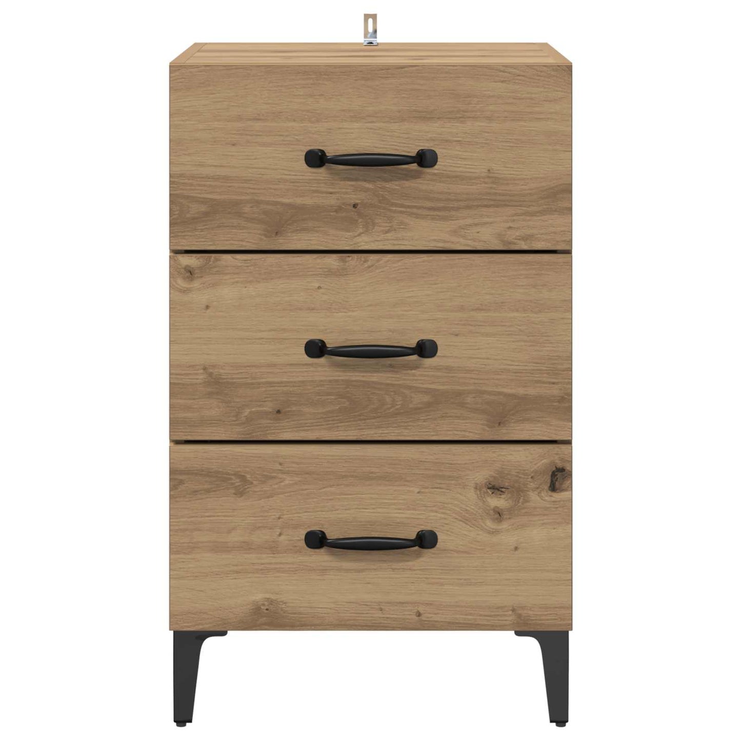 Nachtkastje Artisan Eiken 40 x 40,5 x 66 cm Bewerkt hout is nu te koop bij PeponiXL, paradijselijk wonen!