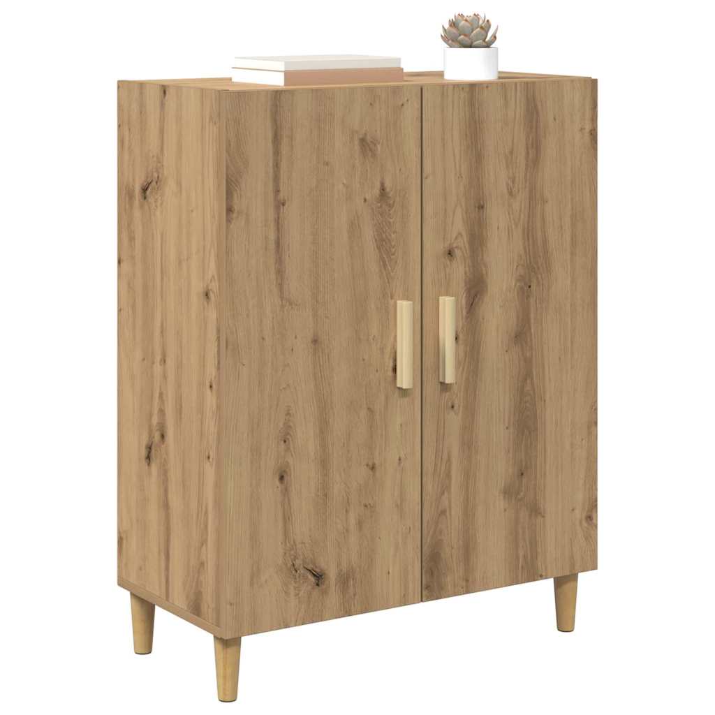 Dressoir Artisan Eiken 70 x 34 x 90 cm Bewerkt hout is nu te koop bij PeponiXL, paradijselijk wonen!