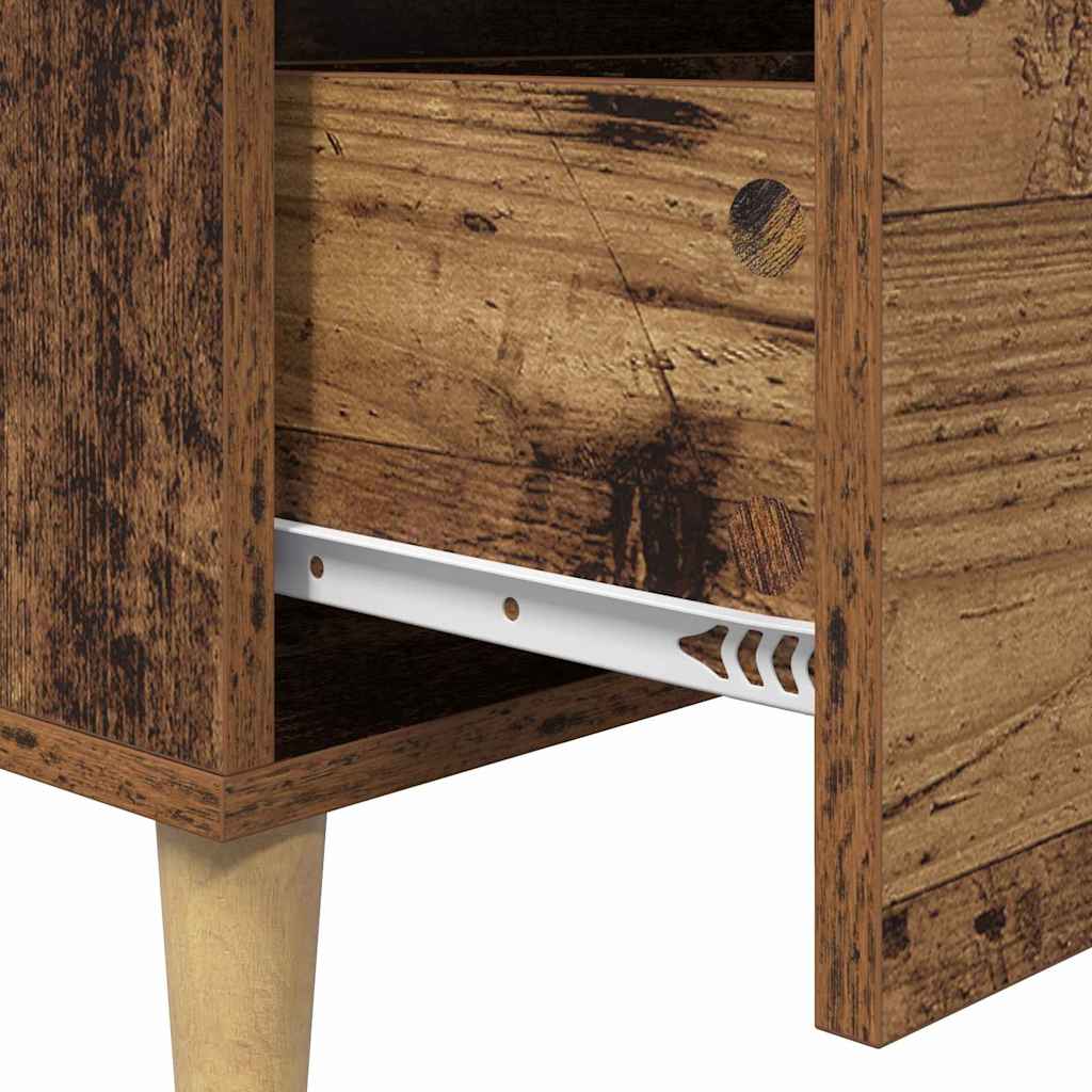 Dressoir Oudhout 69,5 x 34 x 90 cm Bewerkt hout is nu te koop bij PeponiXL, paradijselijk wonen!