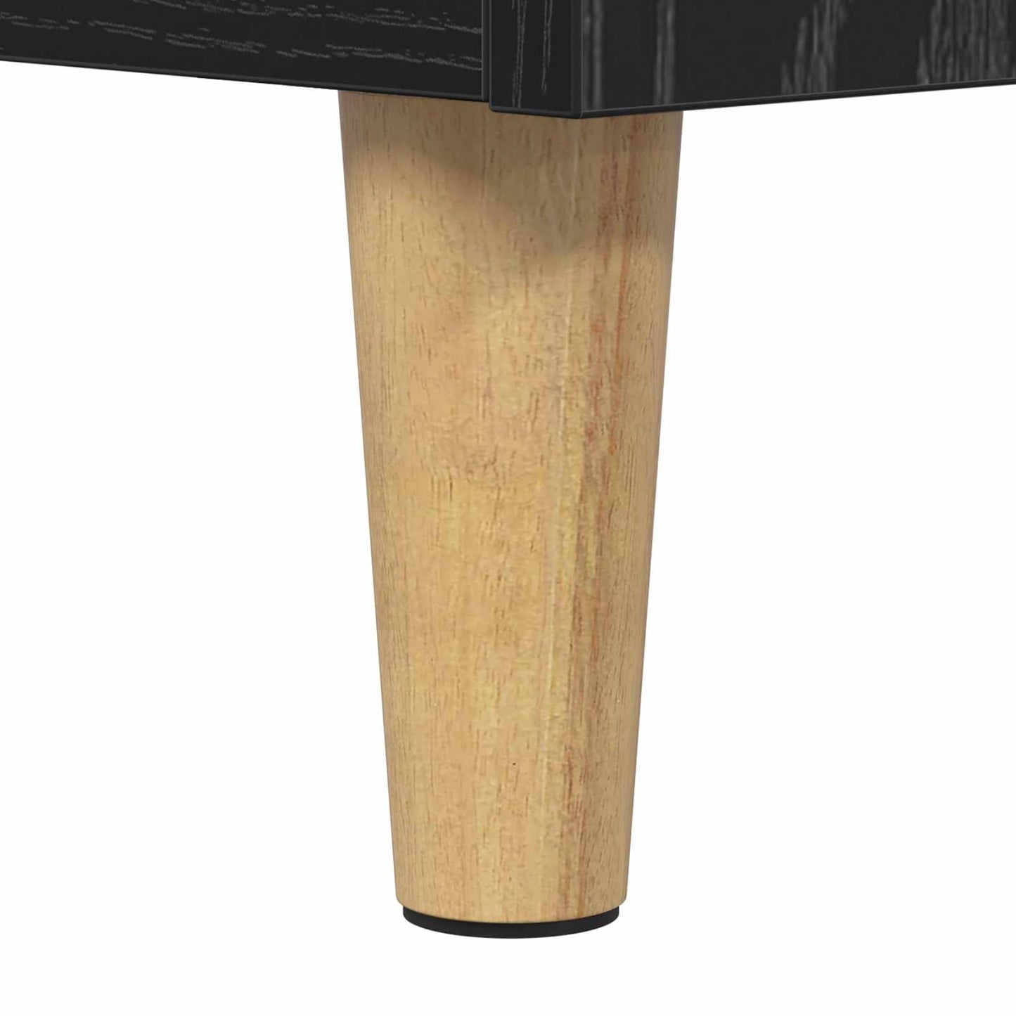Dressoir Zwart Eiken 69,5 x 34 x 90 cm Bewerkt hout is nu te koop bij PeponiXL, paradijselijk wonen!