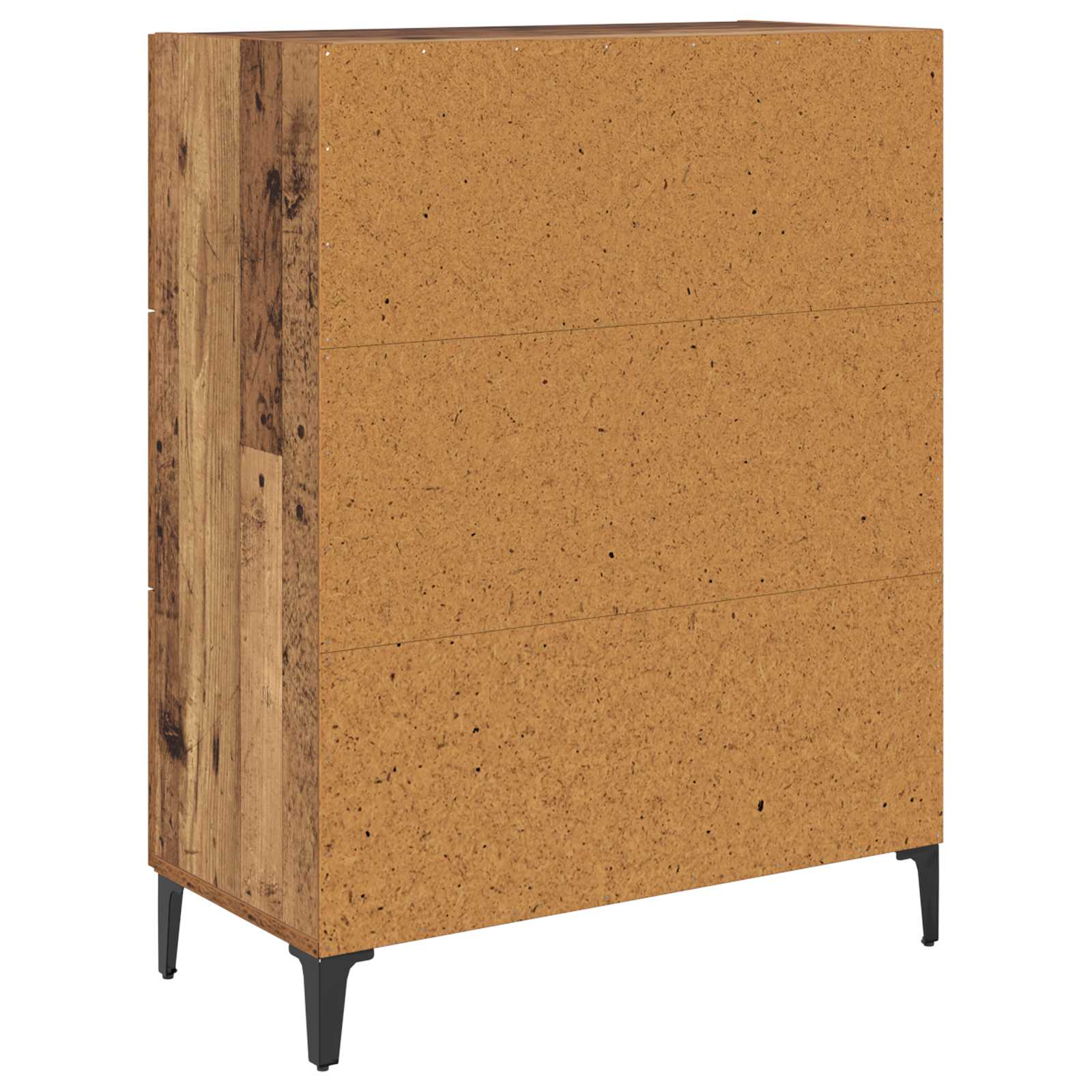 Dressoir Oud hout 69,5 x 34 x 90 cm Gemonteerd hout en ijzer is nu te koop bij PeponiXL, paradijselijk wonen!