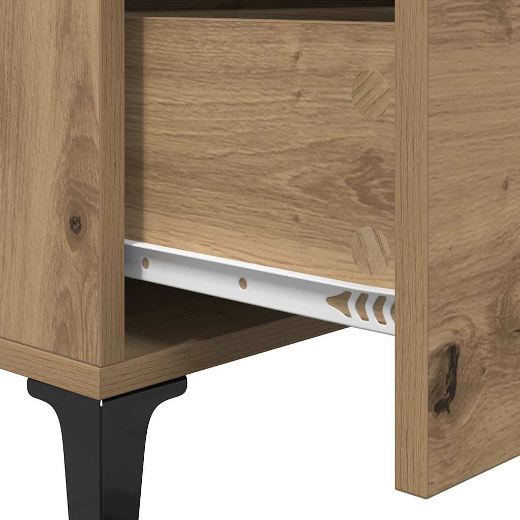 Dressoir met lade Artisan Eiken 69,5 x 34 x 90 cm is nu te koop bij PeponiXL, paradijselijk wonen!