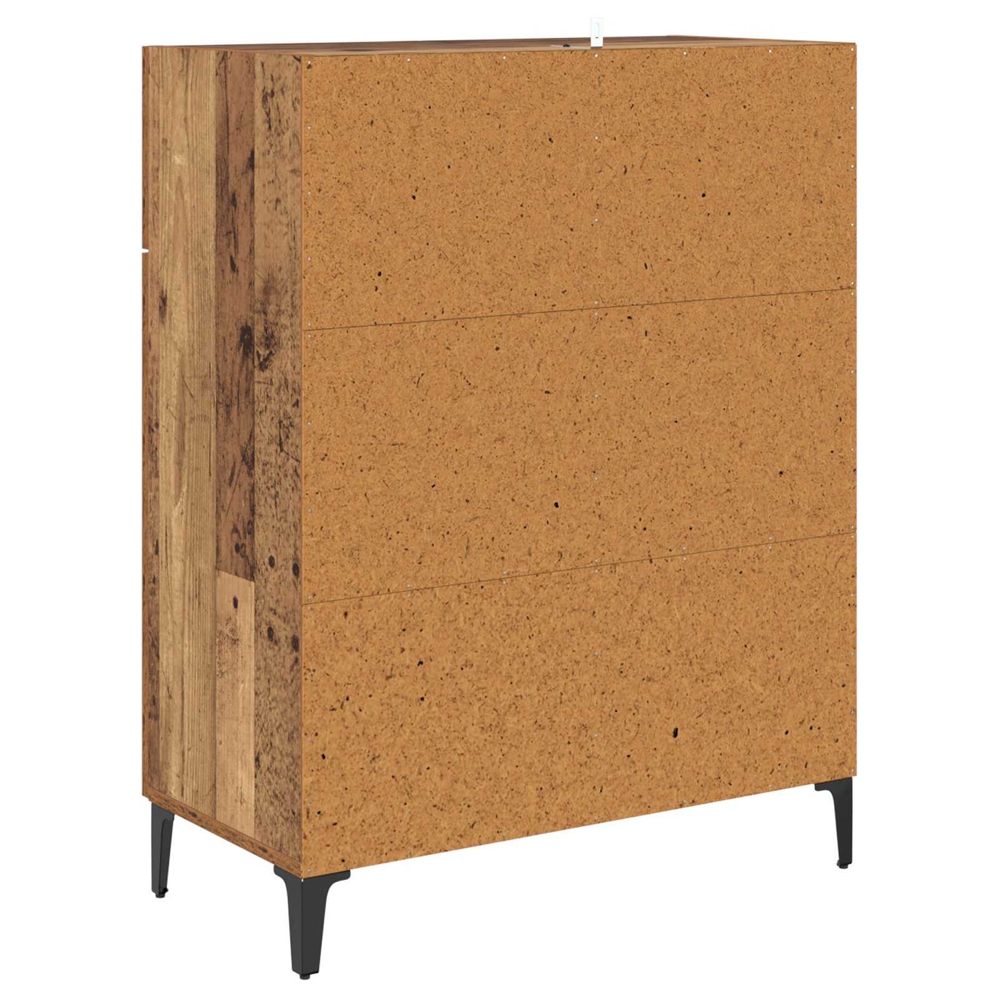 Dressoir met lade Oudhout 69,5 x 34 x 90 cm Bewerkt hout is nu te koop bij PeponiXL, paradijselijk wonen!