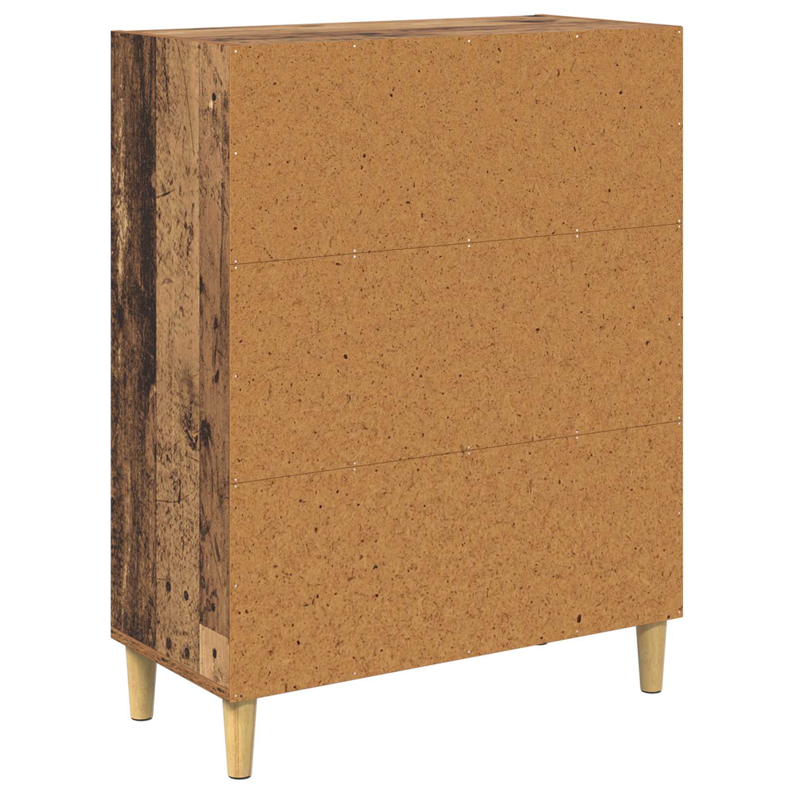 Dressoir Oudhout 69,5 x 32,5 x 90 cm Bewerkt hout is nu te koop bij PeponiXL, paradijselijk wonen!