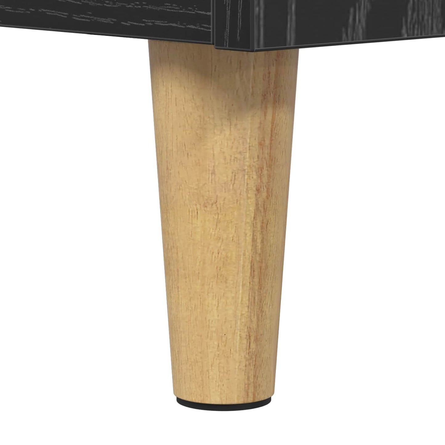 Dressoir Zwart Eiken 69,5 x 32,5 x 90 cm Bewerkt hout is nu te koop bij PeponiXL, paradijselijk wonen!