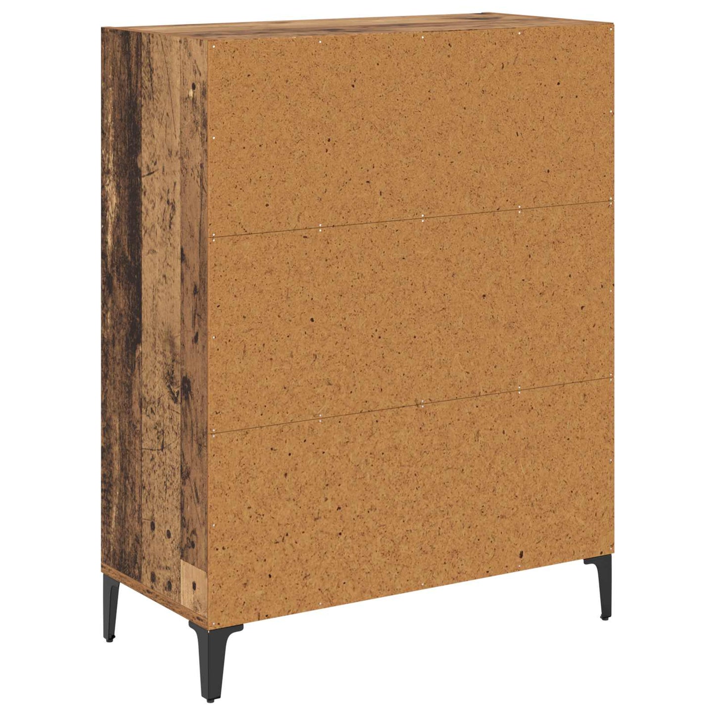 Dressoir Oudhout 69,5 x 32,5 x 90 cm Bewerkt hout is nu te koop bij PeponiXL, paradijselijk wonen!