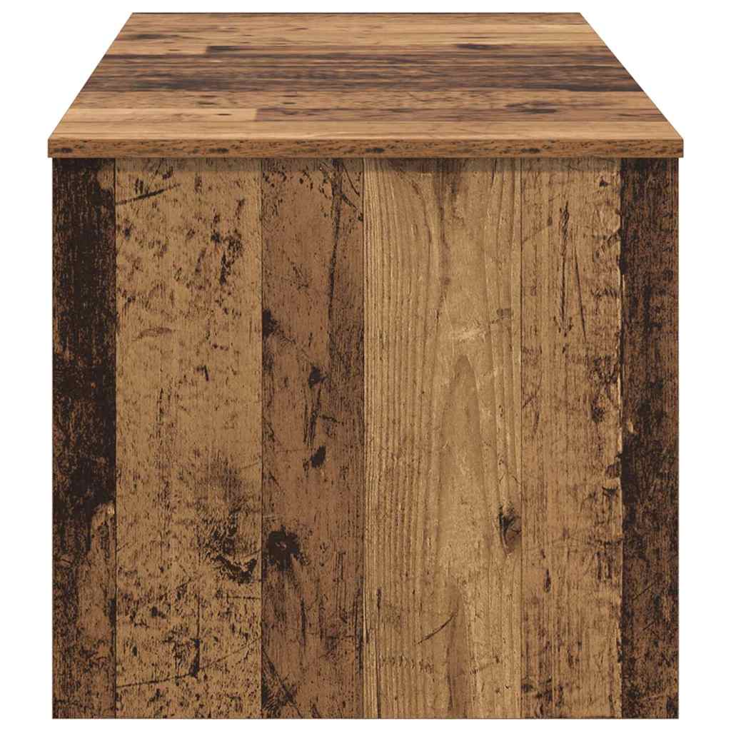Salontafel Oud Hout 102 x 50,5 x 46,5 cm Bewerkt hout is nu te koop bij PeponiXL, paradijselijk wonen!