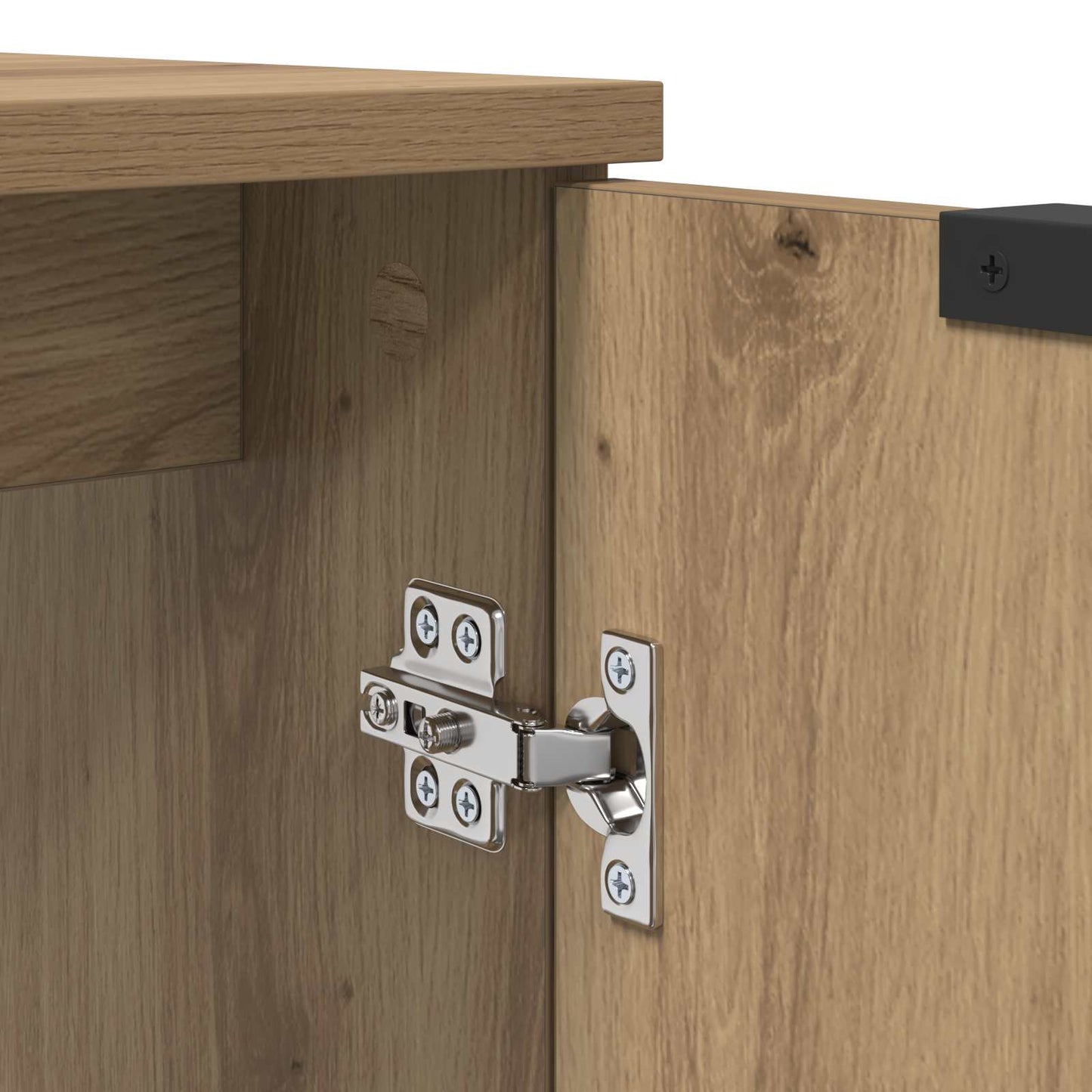 Badkamer Kast Artisan Eiken 64,5 x 33,5 x 59 cm Bewerkt hout is nu te koop bij PeponiXL, paradijselijk wonen!