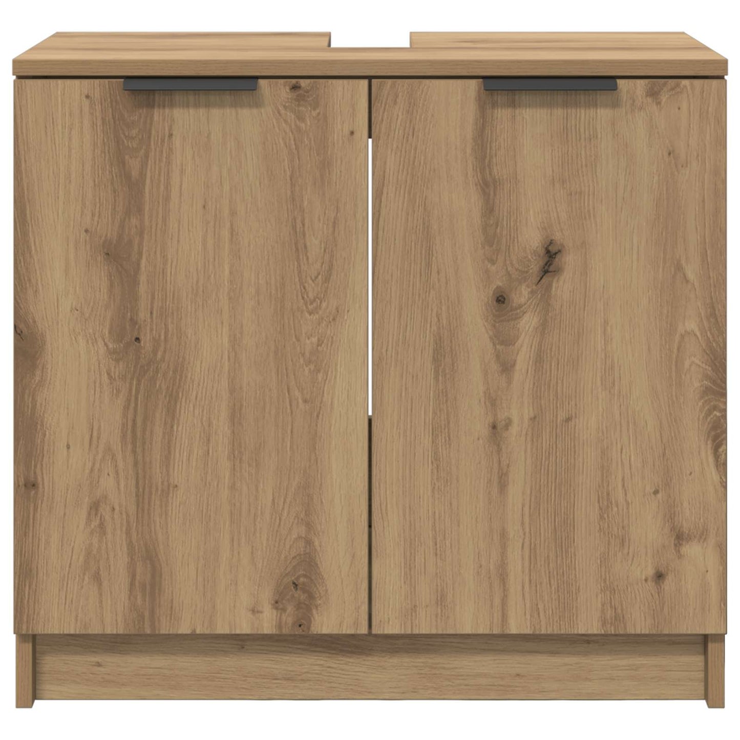 Badkamer Kast Artisan Eiken 64,5 x 33,5 x 59 cm Bewerkt hout is nu te koop bij PeponiXL, paradijselijk wonen!