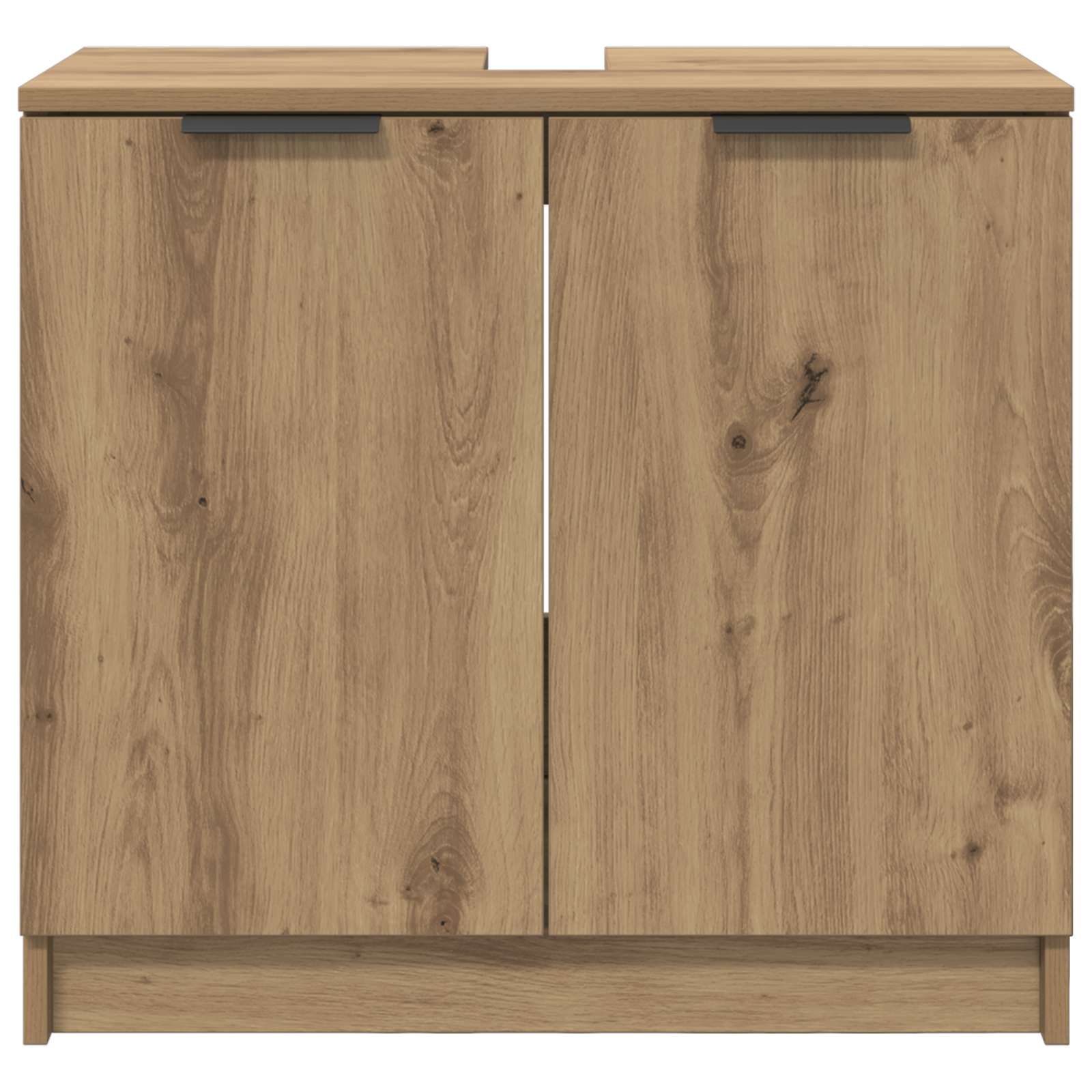 Badkamer Kast Artisan Eiken 64,5 x 33,5 x 59 cm Bewerkt hout is nu te koop bij PeponiXL, paradijselijk wonen!