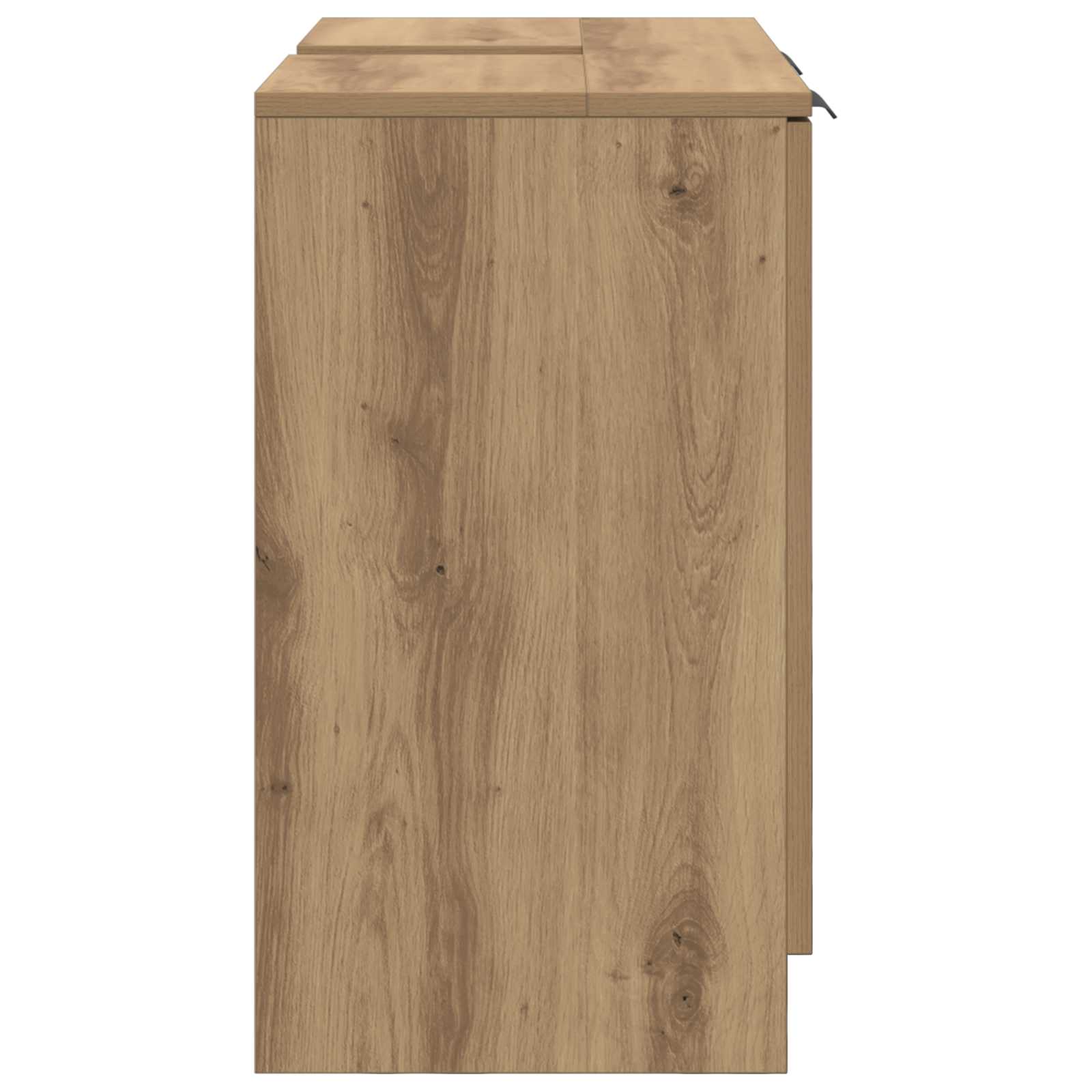 Badkamer Kast Artisan Eiken 64,5 x 33,5 x 59 cm Bewerkt hout is nu te koop bij PeponiXL, paradijselijk wonen!