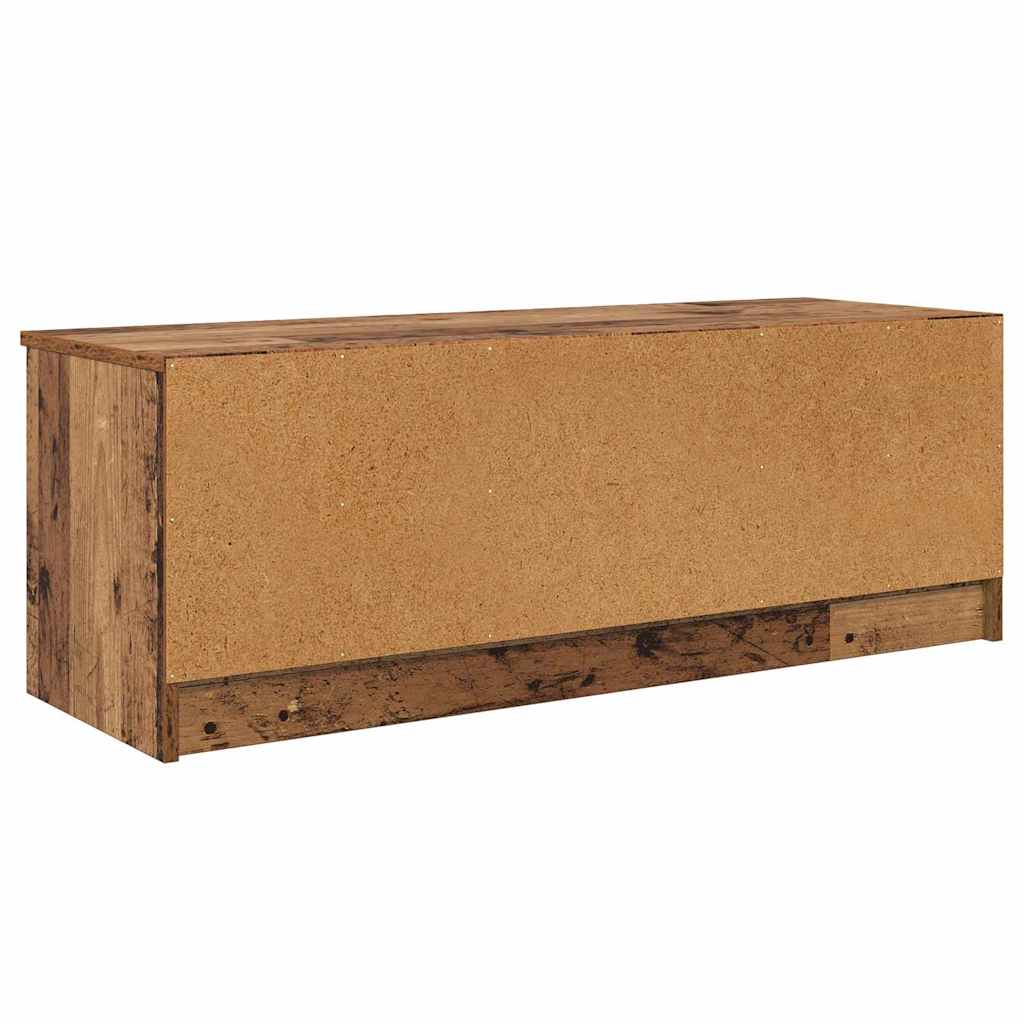 TV-kast Oud Hout 102 x 35 x 36,5 cm Bewerkt hout is nu te koop bij PeponiXL, paradijselijk wonen!