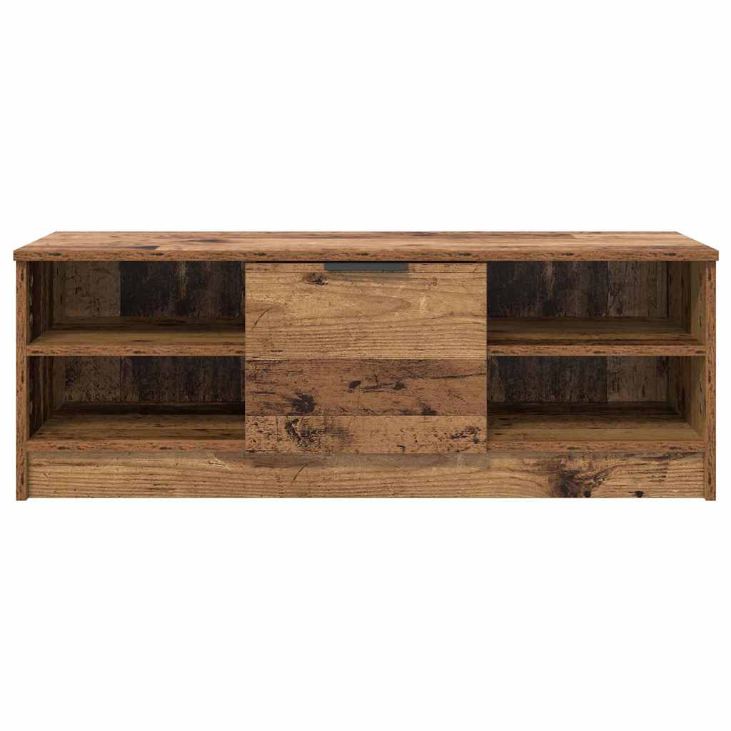 TV-kast Oud Hout 102 x 35 x 36,5 cm Bewerkt hout is nu te koop bij PeponiXL, paradijselijk wonen!