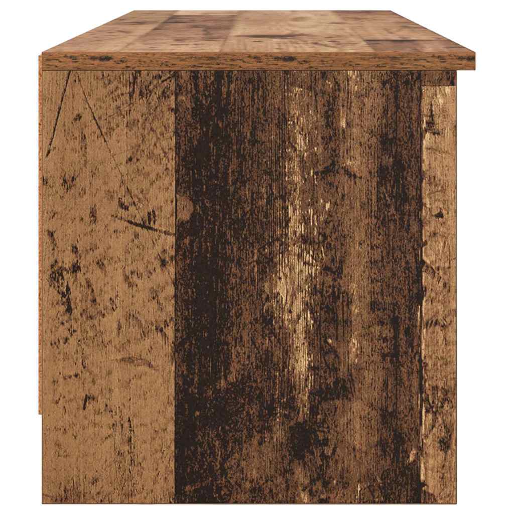 TV-kast Oud Hout 102 x 35 x 36,5 cm Bewerkt hout is nu te koop bij PeponiXL, paradijselijk wonen!