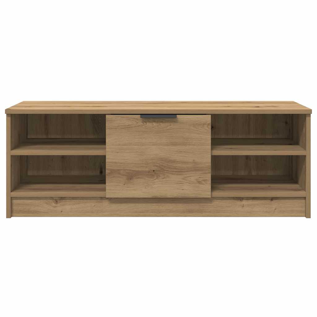 TV-kast Artisan Eiken 102 x 35 x 36,5 cm Bewerkt hout is nu te koop bij PeponiXL, paradijselijk wonen!