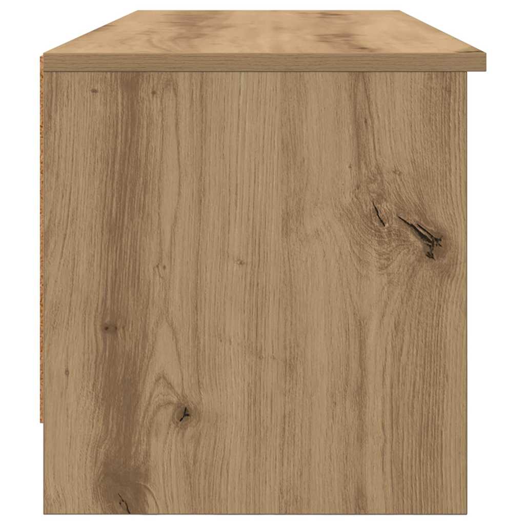 TV-kast Artisan Eiken 102 x 35 x 36,5 cm Bewerkt hout is nu te koop bij PeponiXL, paradijselijk wonen!