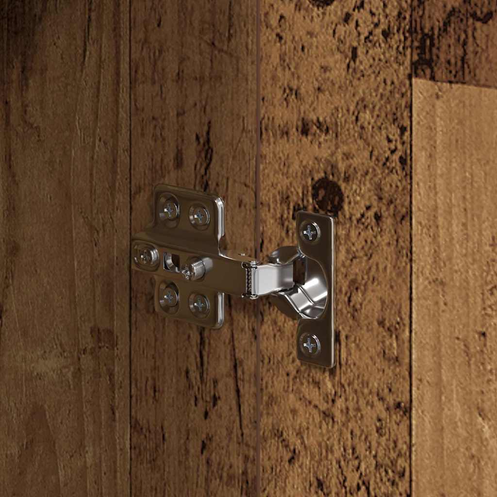 Dressoir met lade Oudhout 60 x 30 x 70 cm Bewerkt hout is nu te koop bij PeponiXL, paradijselijk wonen!