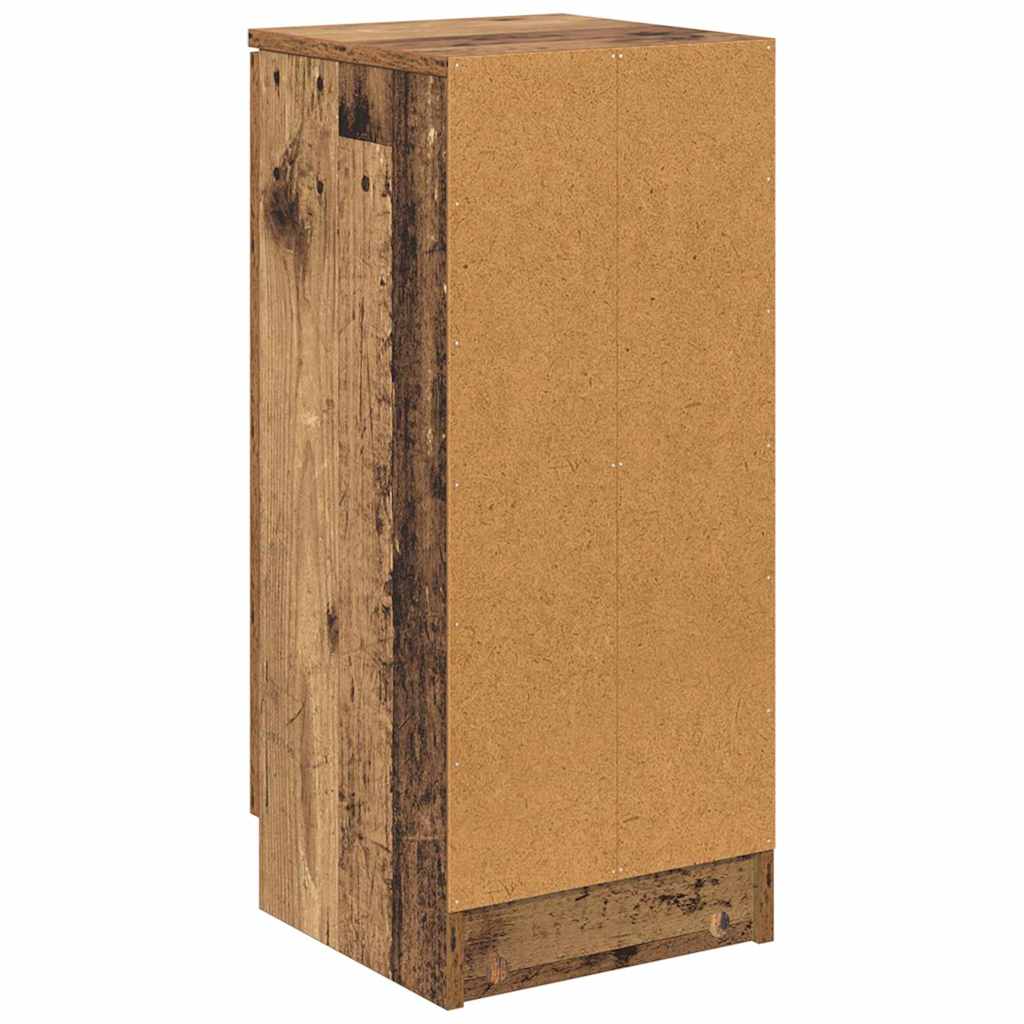 Dressoir Oudhout 30 x 30 x 70 cm Bewerkt hout is nu te koop bij PeponiXL, paradijselijk wonen!