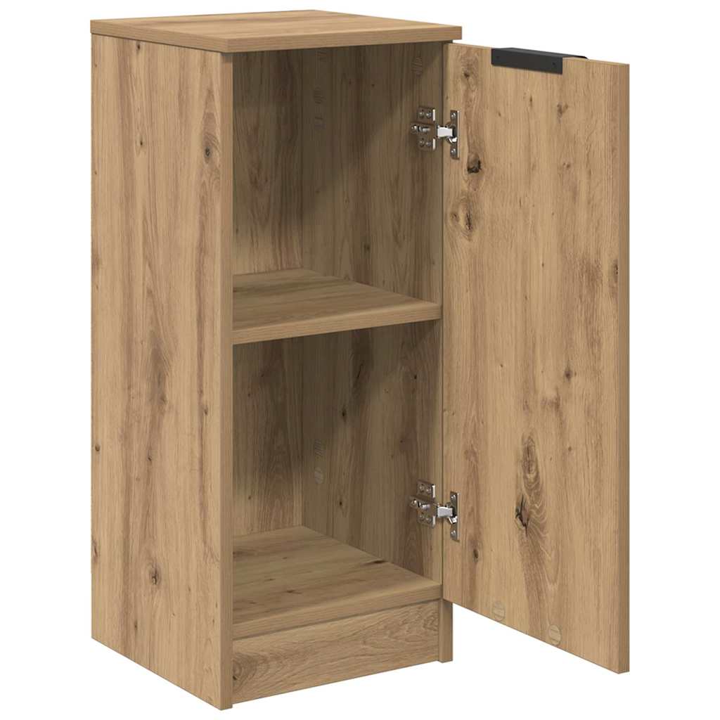 Dressoir Artisan Eiken 30 x 30 x 70 cm Bewerkt hout is nu te koop bij PeponiXL, paradijselijk wonen!
