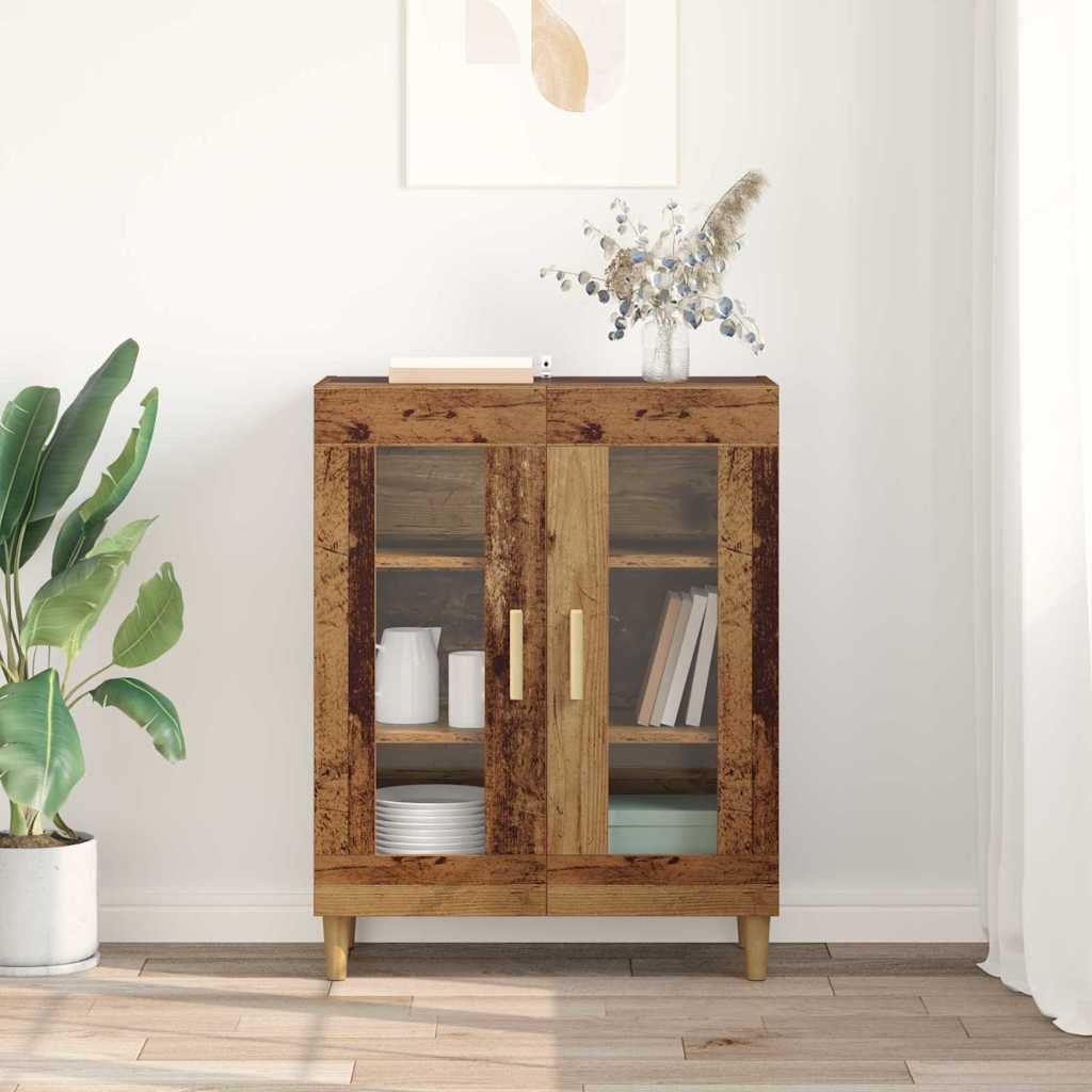 Dressoir Oud Hout 69,5 x 34 x 90 cm Bewerkt hout is nu te koop bij PeponiXL, paradijselijk wonen!