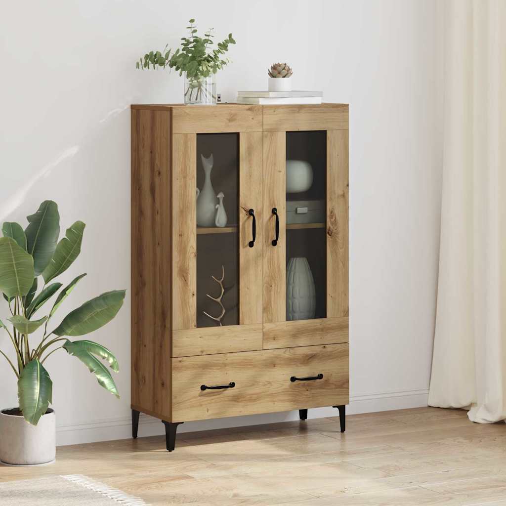 Highboard met lade Artisan Eiken 70 x 31 x 115 cm is nu te koop bij PeponiXL, paradijselijk wonen!