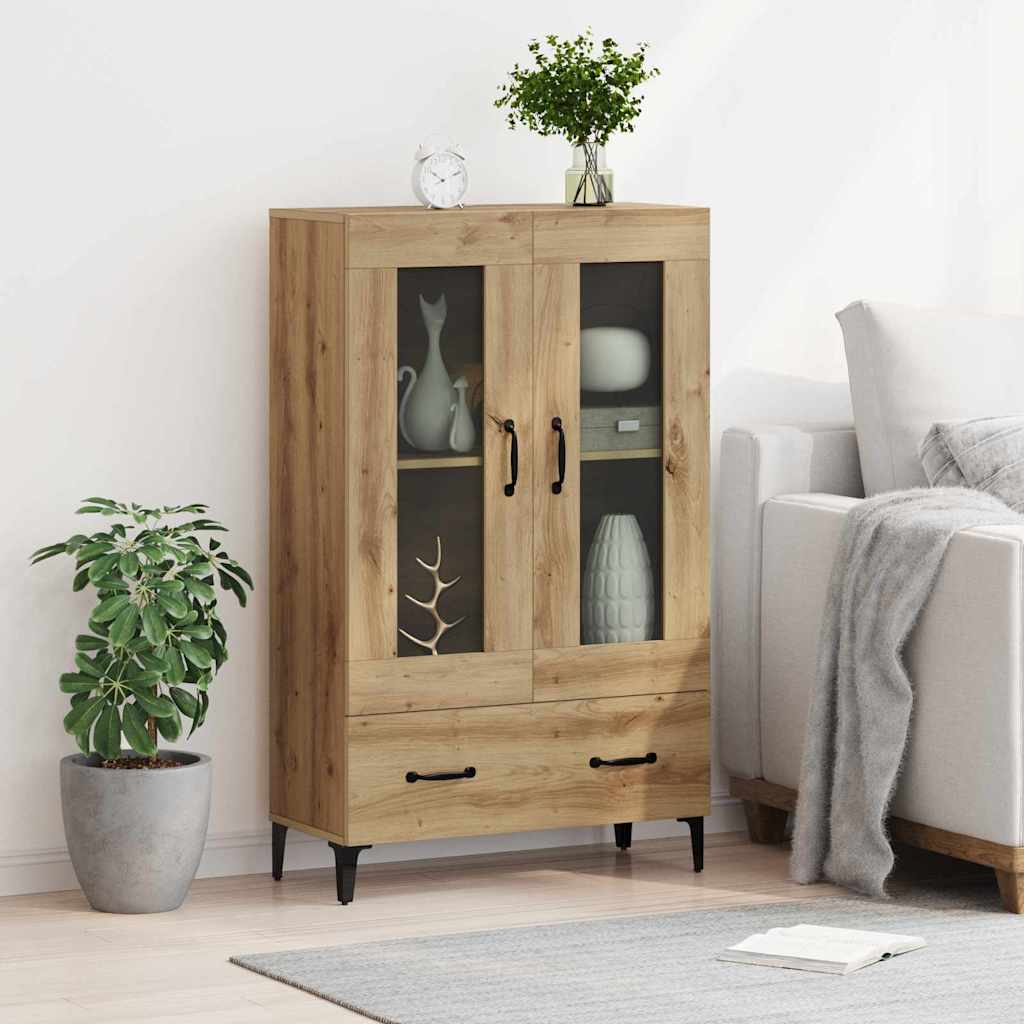 Highboard met lade Artisan Eiken 70 x 31 x 115 cm is nu te koop bij PeponiXL, paradijselijk wonen!