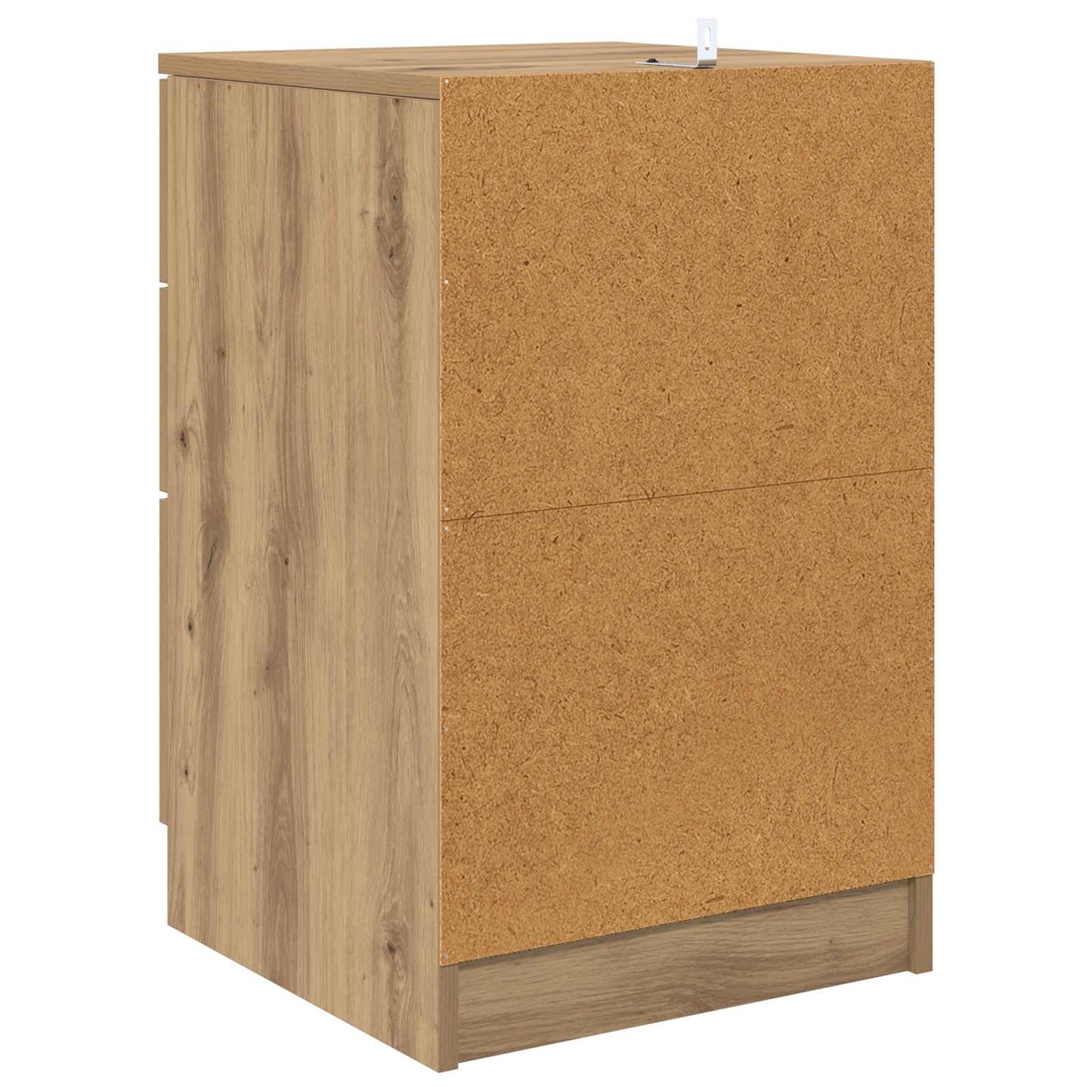 Nachtkastje Artisan Eiken 40 x 40 x 63 cm Bewerkt hout is nu te koop bij PeponiXL, paradijselijk wonen!