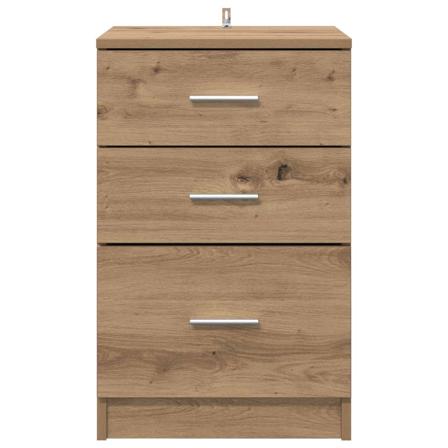 Nachtkastje Artisan Eiken 40 x 40 x 63 cm Bewerkt hout is nu te koop bij PeponiXL, paradijselijk wonen!