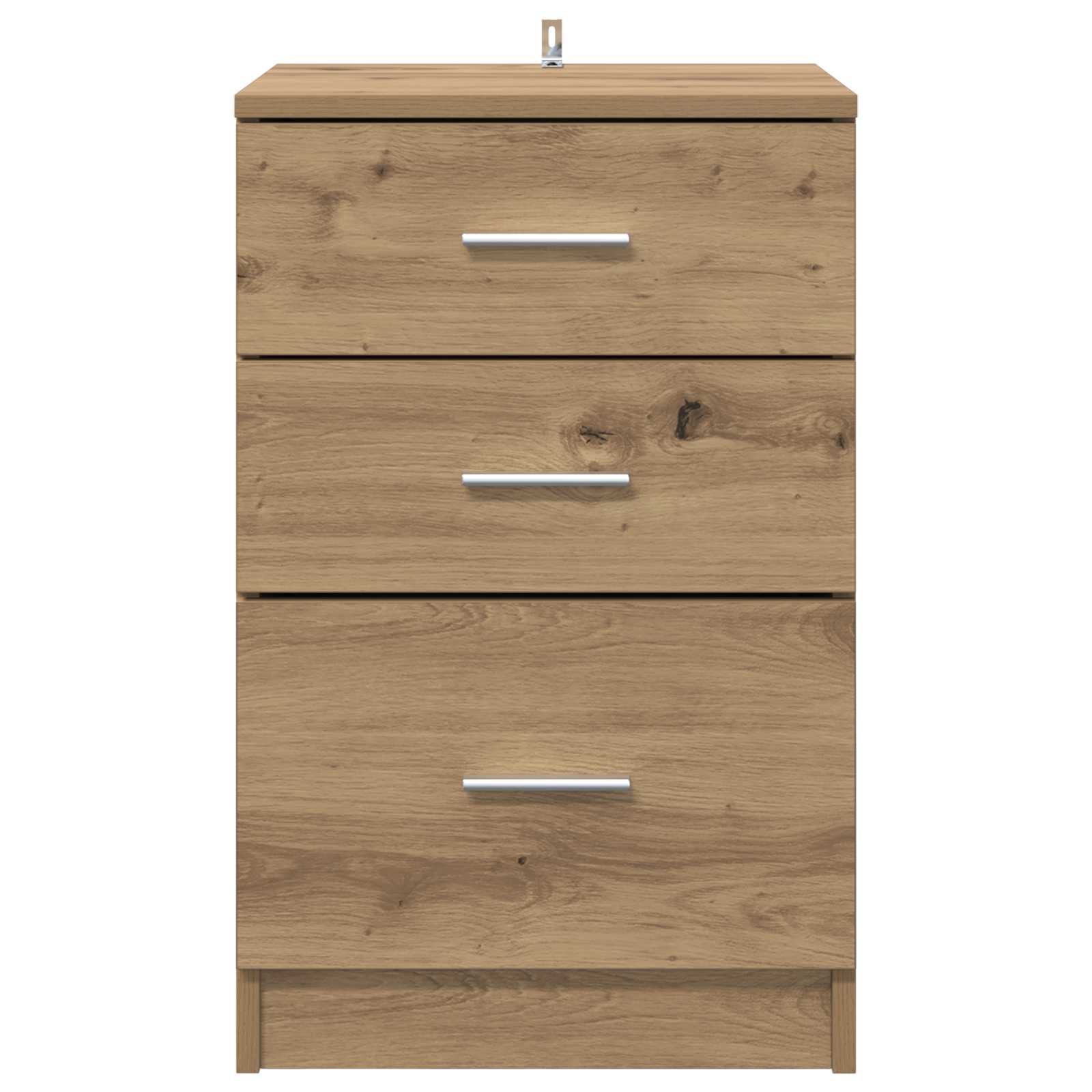 Nachtkastje Artisan Eiken 40 x 40 x 63 cm Bewerkt hout is nu te koop bij PeponiXL, paradijselijk wonen!
