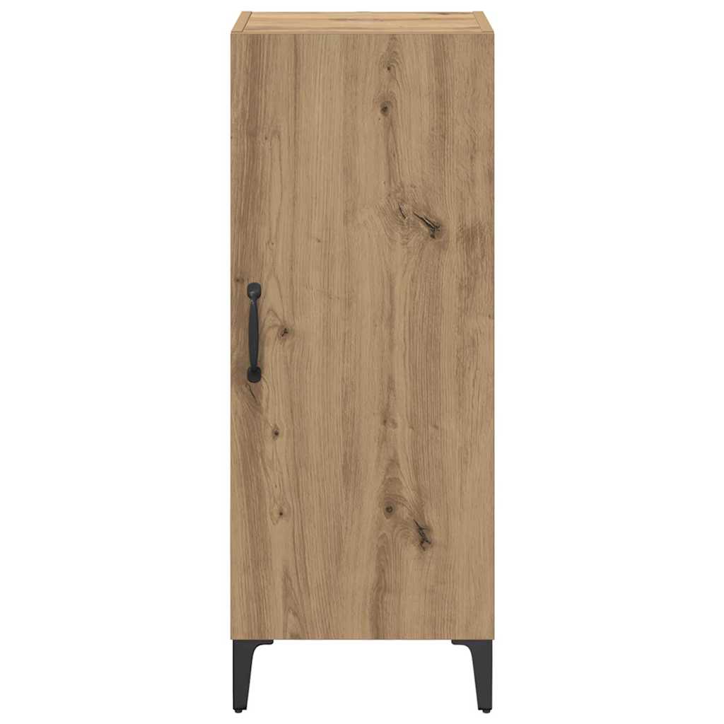 Dressoir Artisan Eiken 34,5 x 34 x 90 cm Bewerkt hout is nu te koop bij PeponiXL, paradijselijk wonen!