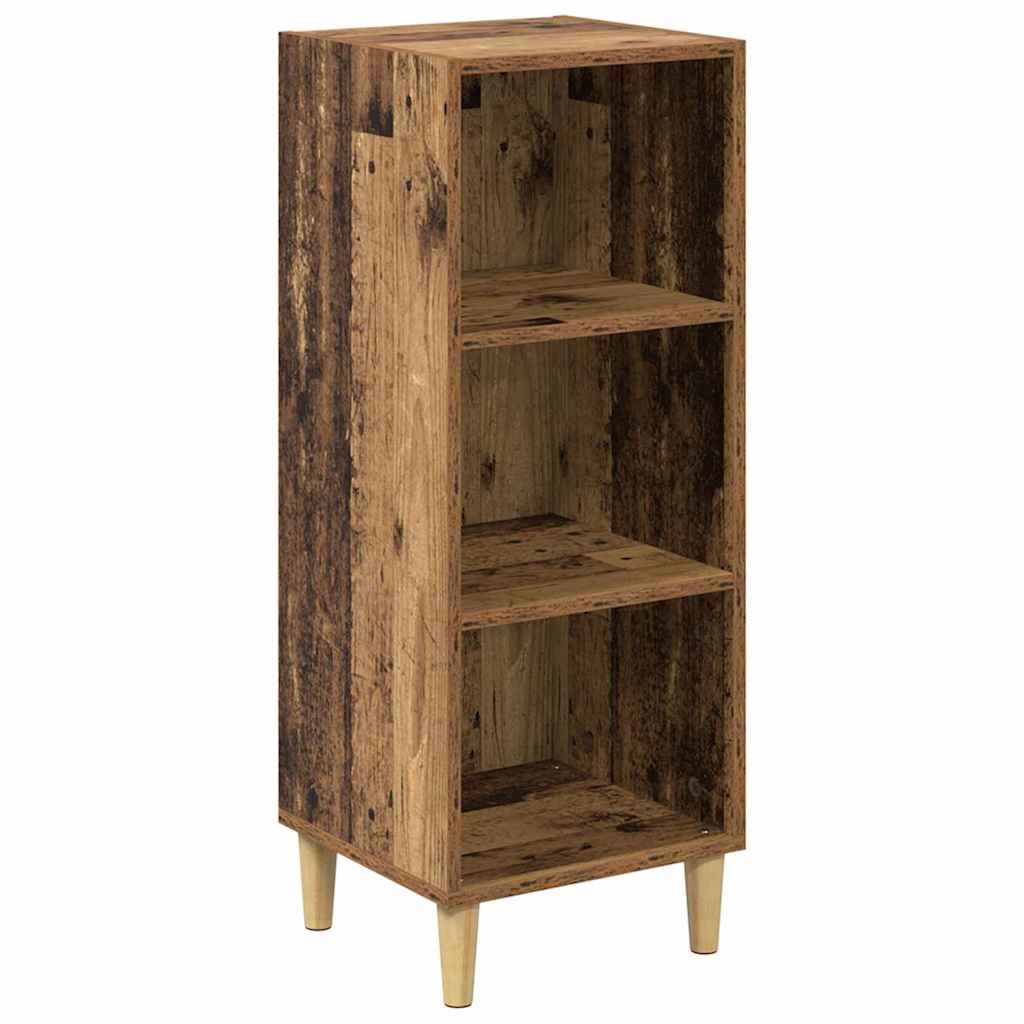 Dressoir Oudhout 34,5 x 32,5 x 90 cm Bewerkt hout is nu te koop bij PeponiXL, paradijselijk wonen!