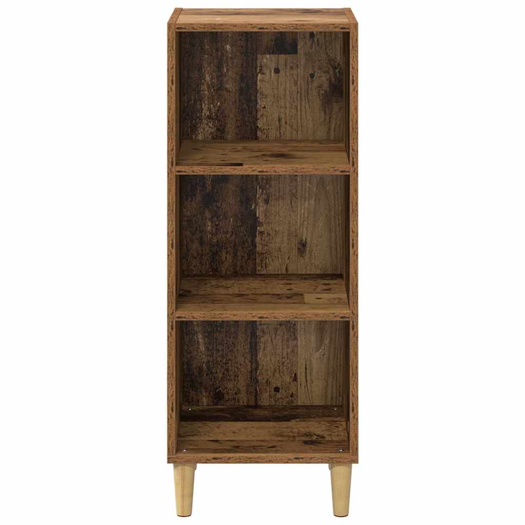 Dressoir Oudhout 34,5 x 32,5 x 90 cm Bewerkt hout is nu te koop bij PeponiXL, paradijselijk wonen!