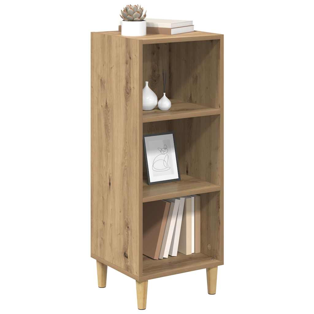 Dressoir Artisan Eiken 34,5 x 32,5 x 90 cm Bewerkt hout is nu te koop bij PeponiXL, paradijselijk wonen!