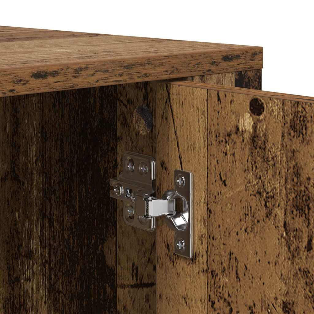 Dressoir Oudhout 40 x 33 x 70 cm Bewerkt hout is nu te koop bij PeponiXL, paradijselijk wonen!