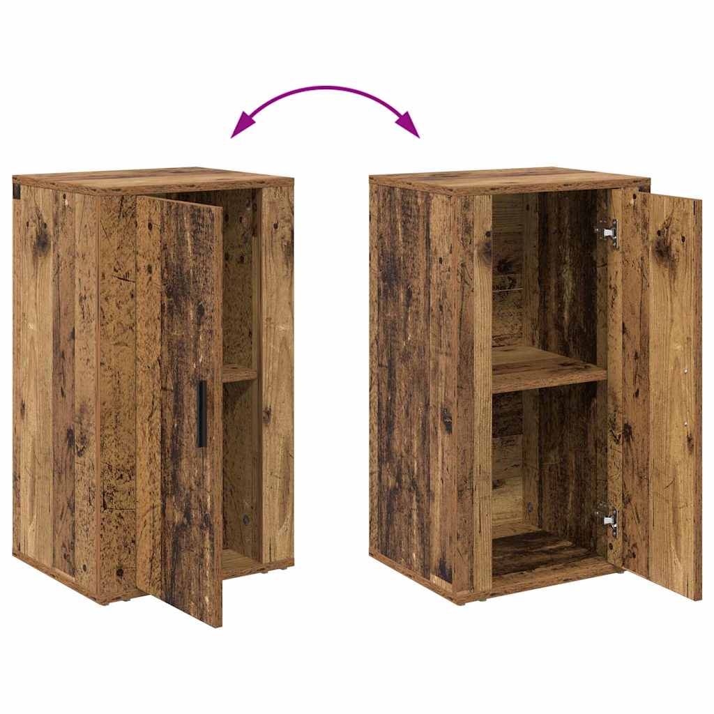 Dressoir Oudhout 40 x 33 x 70 cm Bewerkt hout is nu te koop bij PeponiXL, paradijselijk wonen!