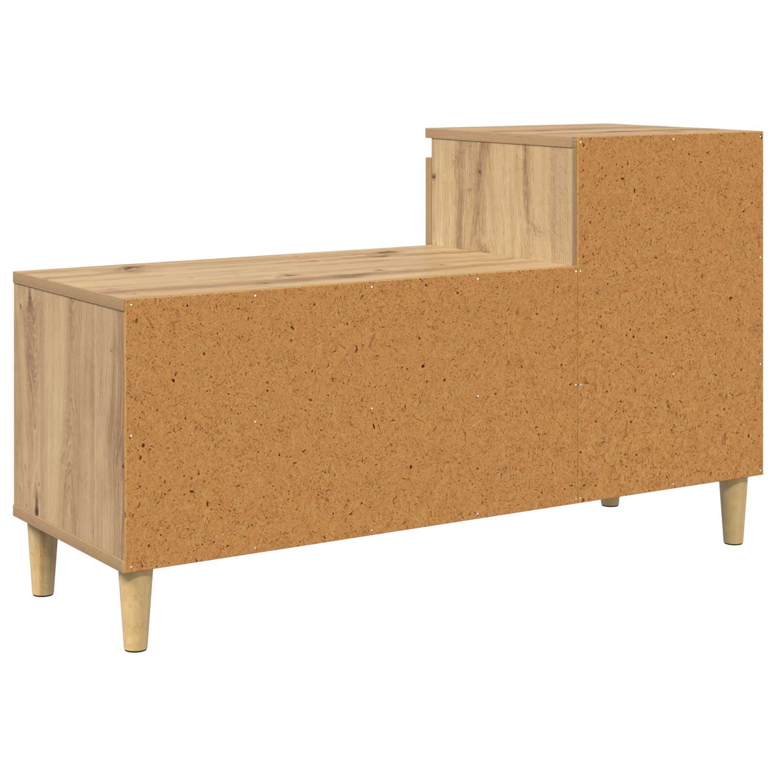 Schoenenkast 102 x 36 x 60 cm Bewerkt hout Artisan Eiken is nu te koop bij PeponiXL, paradijselijk wonen!