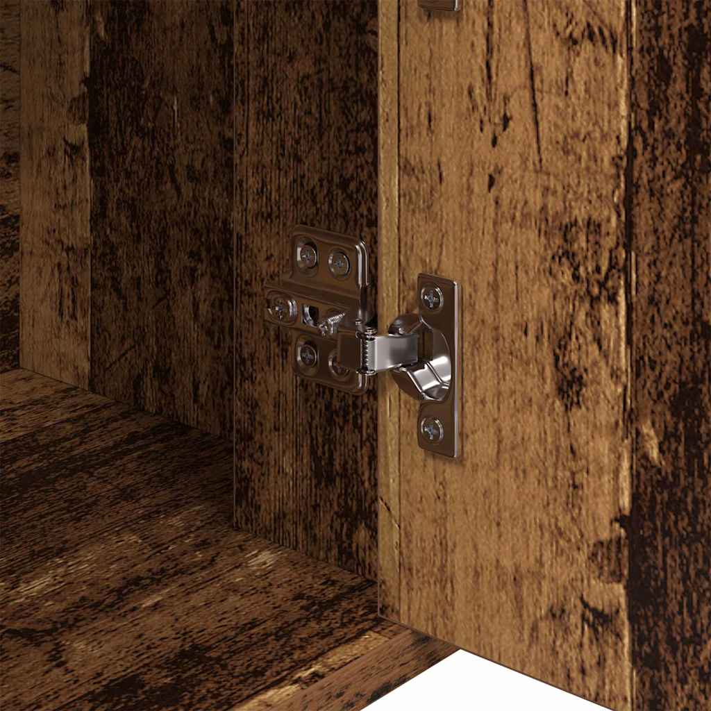 Dressoir Oud hout 30 x 80 x 90 cm Bewerkt hout is nu te koop bij PeponiXL, paradijselijk wonen!