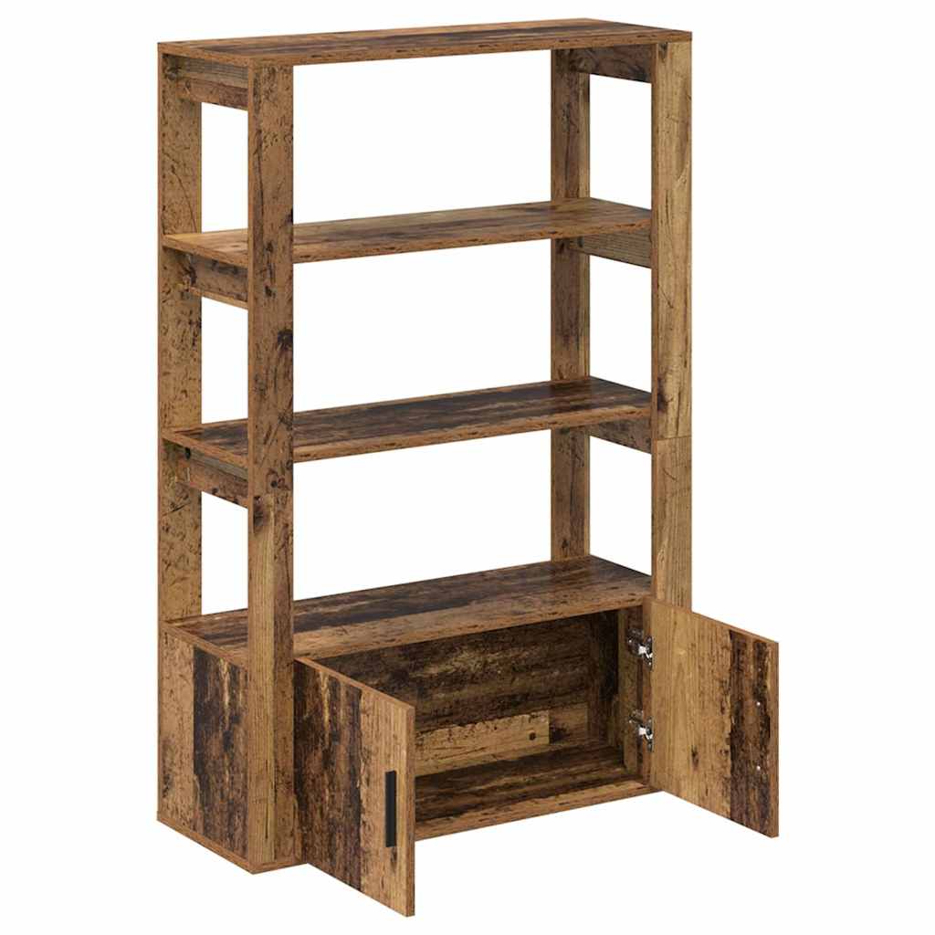 Dressoir Oud hout 30 x 80 x 119,5 cm Bewerkt hout is nu te koop bij PeponiXL, paradijselijk wonen!