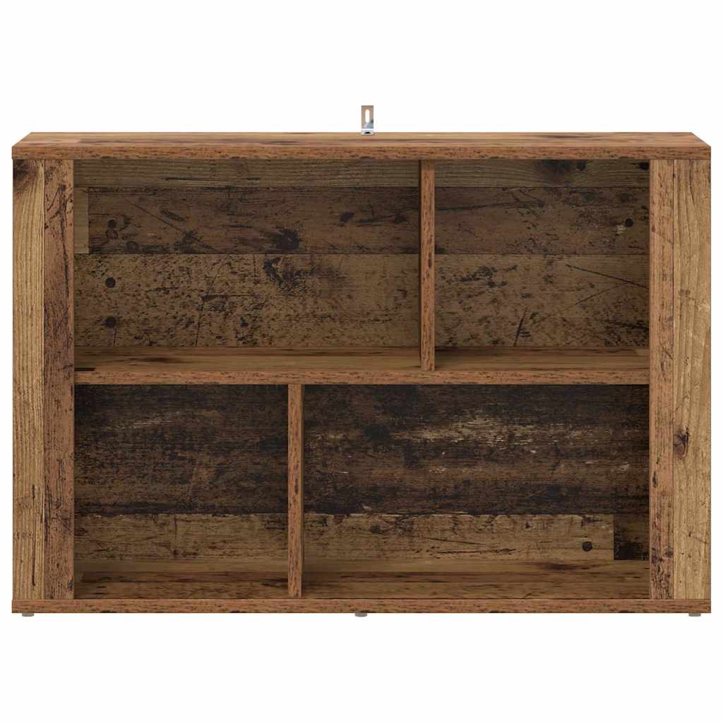 Dressoir Oud Hout 80 x 30 x 53 cm Bewerkt hout is nu te koop bij PeponiXL, paradijselijk wonen!