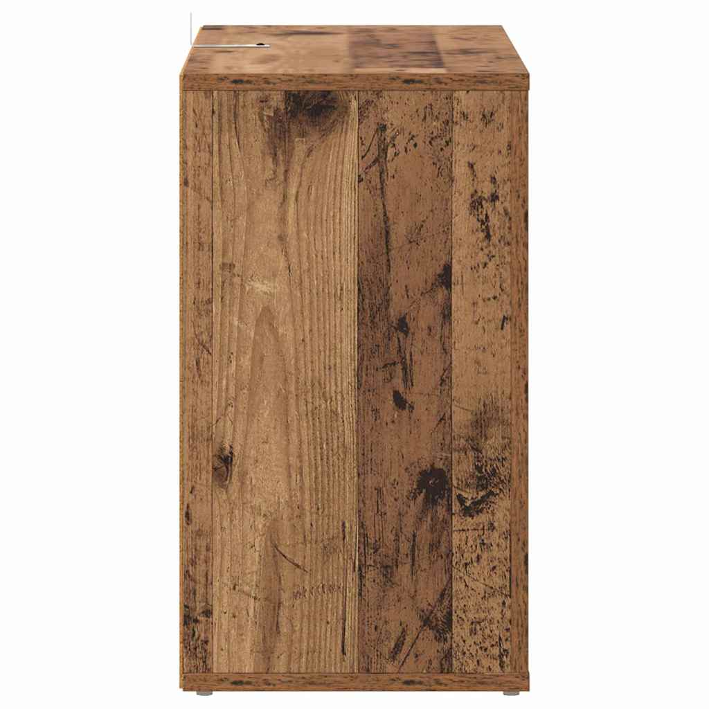 Dressoir Oud Hout 80 x 30 x 53 cm Bewerkt hout is nu te koop bij PeponiXL, paradijselijk wonen!